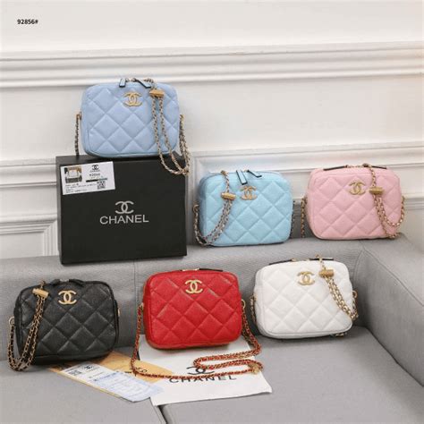 tas chanel chevron